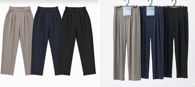 レディース　超冷感テーパードパンツ　20枚入 1004007921