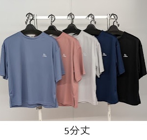 【S-3】レディース　COOLメッシュ　ワイド5分丈/半袖/ドルマン　Tシャツ　20枚入 1003698581・1003698551・1003698541