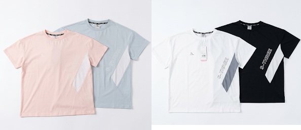 【S-3】レディース　メッシュ切替半袖Tシャツ　18枚入 1003699841