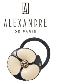 【 ALEXANDRE DE PARIS】アレクサンドル ドゥ パリ　ヘアーアクセサリー　ポニー　LISERAI　ヘアアクセ　1個から購入可能！ APY-12286-13