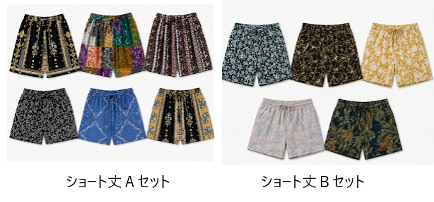 レディース　レーヨンりらパン　ショート丈/ハーフ丈　Ａ/Ｂ　30枚入 1003696781・1003696791/1003696751・1003696761