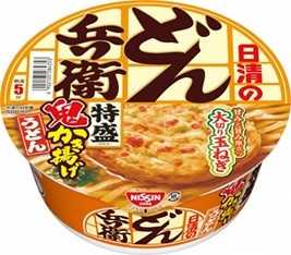 日清食品 日清のどん兵衛 特盛鬼かき揚げうどん　240個入 4902105284353