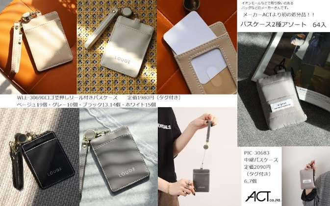 ACTパスケース　全2種アソート　64個入 PIC-30683