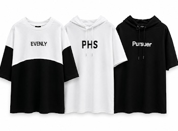 レディース　モノトーンTシャツ　4型アソート　16枚入 1004042881