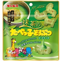 ギンビス　 抹茶のたべっ子どうぶつ　240個入 4901588131932