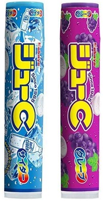 カバヤ食品 　ジューＣ グレープ/サイダー　960個入 0000049285130・0000049285147