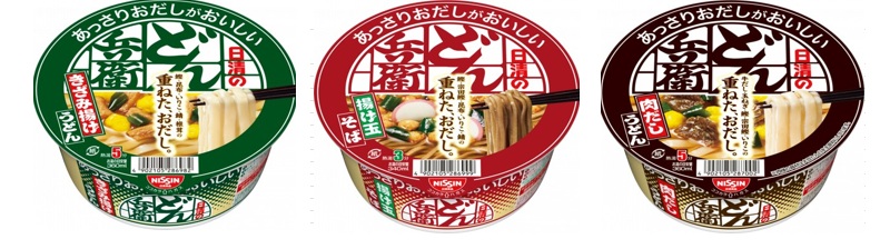 日清食品　あっさりおだしがおいしいどん兵衛　シリーズ　240個入 4902105286982・4902105286999・4902105287002