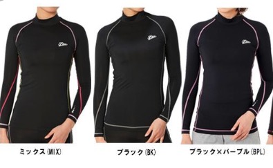 フィラ（FILA）　レディース　長袖ハイネックシャツ　コンプレッション　20枚入り  445406