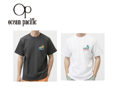 【OP】オーシャンパシフィック 　California Bear　サーフ 半袖Ｔシャツ　全2色アソート　20枚入り 515503
