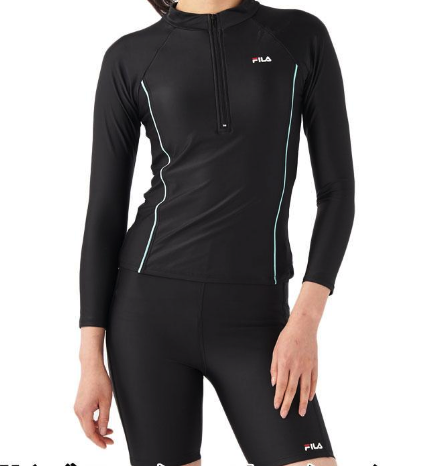 フィラ（FILA）　レディース　長袖ラッシュガードセット　ハーフジップ上下セット　20枚入り  313284-5