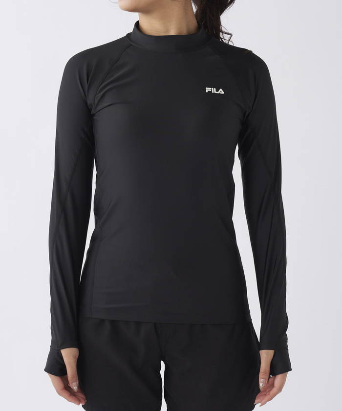 フィラ（FILA）　レディース　ラッシュガード　長袖2Way無地　20枚入り  344631