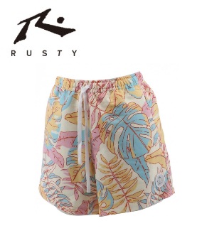 【RUSTY】ラスティ　レディース　ボードショーツ ショートパンツ　イエロー　20枚入り 922403