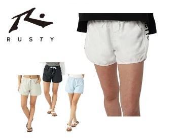 【RUSTY】ラスティ　レディース　ボードショーツ ショートパンツ　全5色アソート　20枚入り 924400