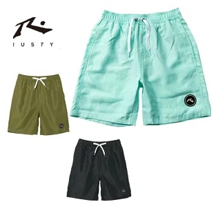 【RUSTY】ラスティ　キッズ　水陸両用　水着 サーフパンツ スイム 　裏地付き　全3色アソート　20枚入り 965403