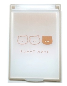 カードミラー　Ｓ FunnyMate　ネコ T　60個入り 4550432238435
