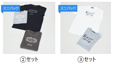 半袖シンプルロゴＴシャツ　②/③　10枚入り