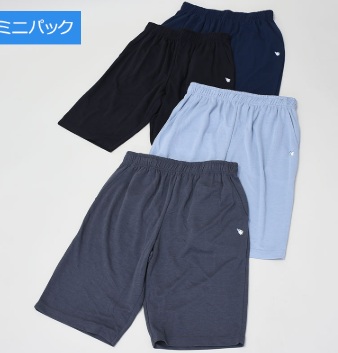 ヒヤロン　ナイロンハーフパンツ　6枚入り