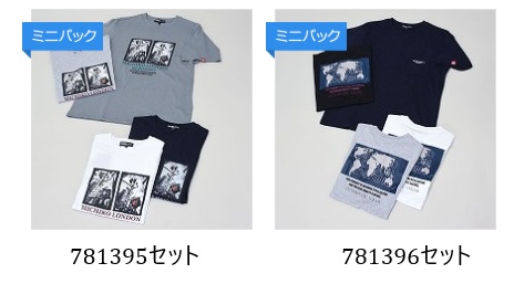 【ＭＩＣＨＩＫＯ　ＬＯＮＤＯＮ】半袖　フォトプリントＴシャツ　5枚入