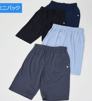 ヒヤロン　ナイロンハーフパンツ　6枚入り