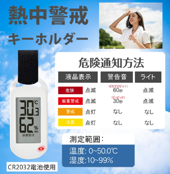 熱中警戒キーホルダー　96個セット