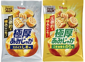 東ハト　極厚あみじゃが　2種アソート　240個入