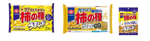 亀田製菓　亀田の柿の種　3種　120個入