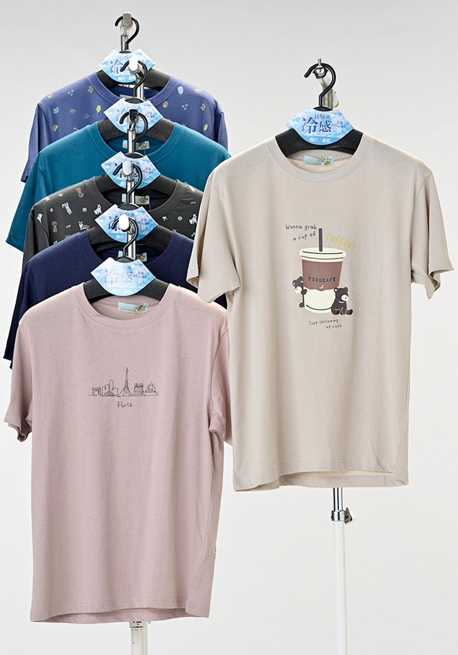 半袖プリントTシャツ　ダーク　24枚入り