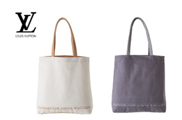 【LOUIS VUITTON】フォンダシオンルイヴィトン　Canvas Tote Bag　トートバッグ　1個から購入可能！