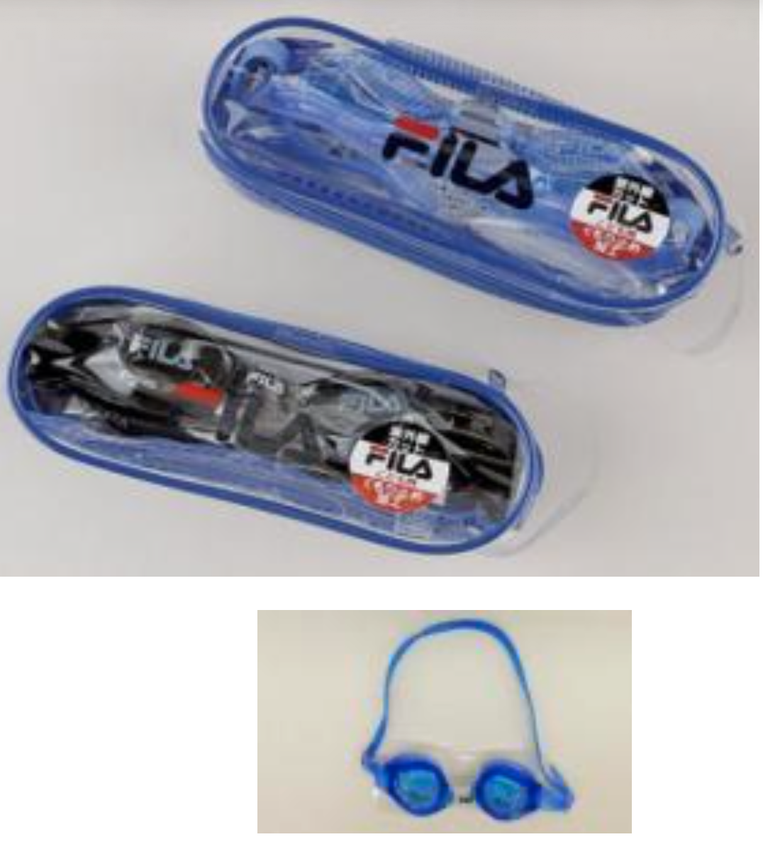 水泳用品　子供用FILAゴーグル（2色）　24個入り