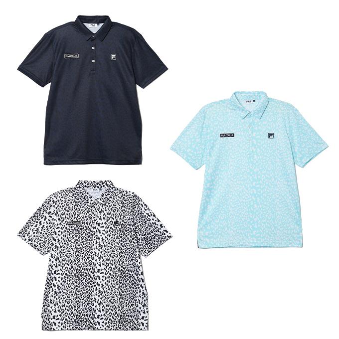 【FILA GOLF】フィラ　メンズ　総柄半袖ポロ　20枚入り