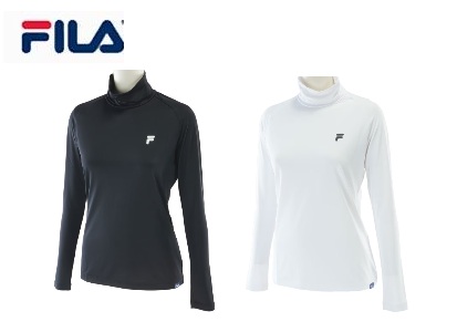【FILA GOLF】フィラ　レディース　ストレッチ ハイネック/Uネック　長袖インナーシャツ　20枚入り