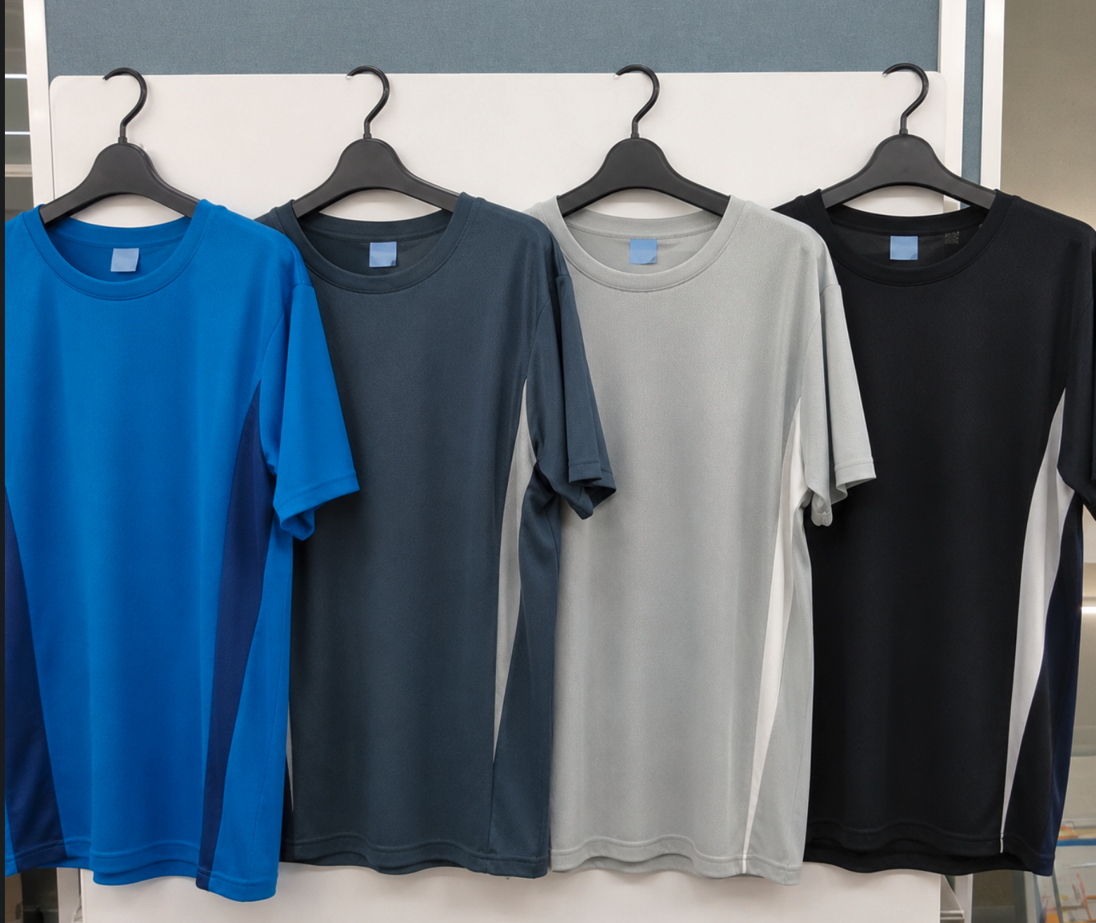 DRYメッシュ　半袖脇切り替えT　30枚入り