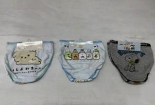 新女児キャラクター2pショーツ（スクール）　30組入り