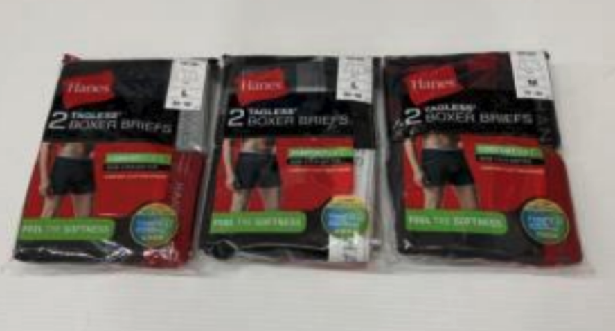 【Hanes】紳士綿フライス2pボクサー　40枚入り