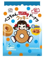 ペコちゃん　ミルキードーナツクッキー（塩キャラメル）　240個入