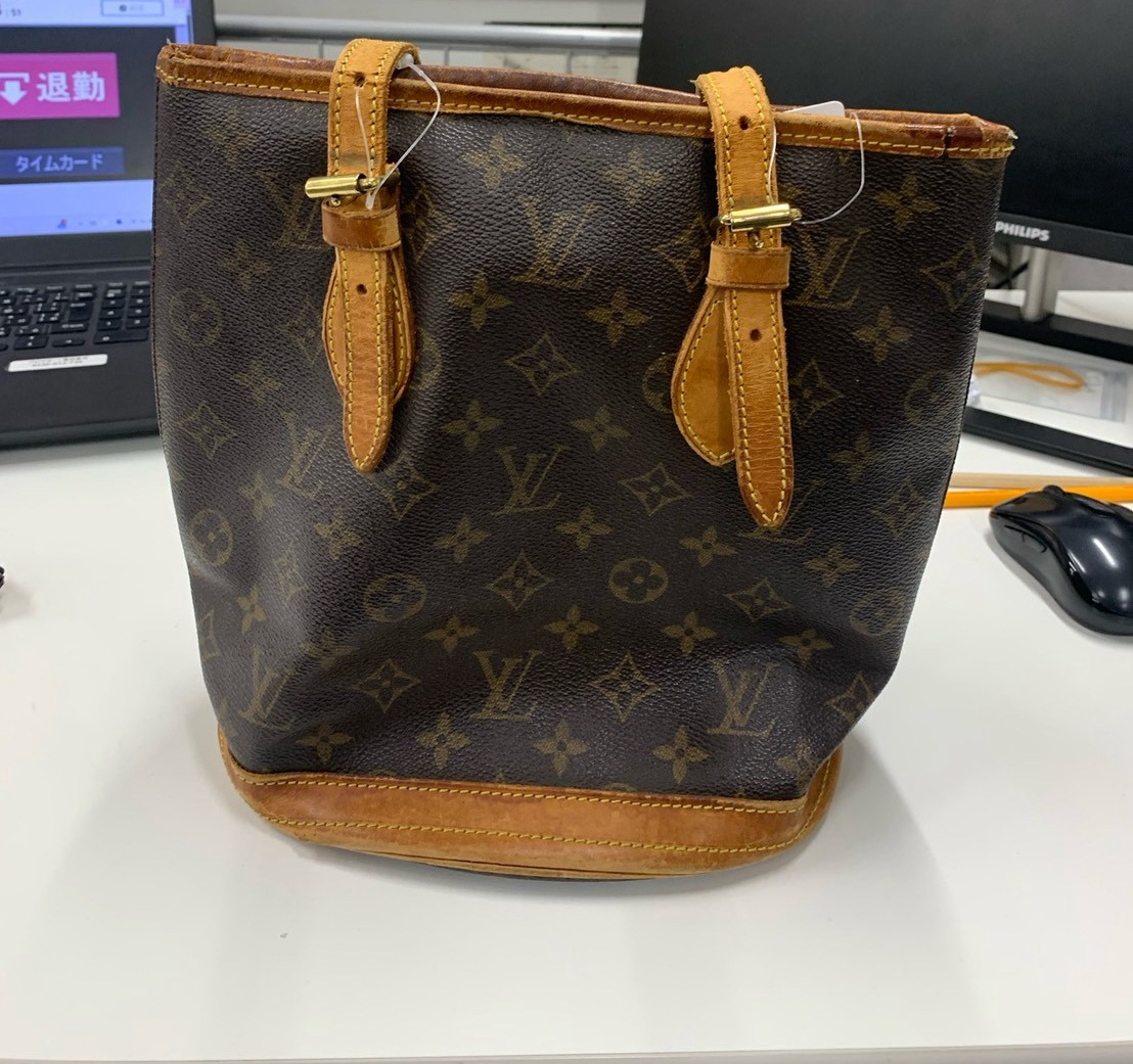Used　ルイヴィトン モノグラム バッグ　バケットPM　1個限定 M42238