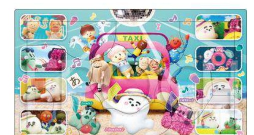 エポック社　 ピクチュアパズル　シナぷしゅ ザ・ムービー ぷしゅほっぺダンシングパーティー 　40個入り
