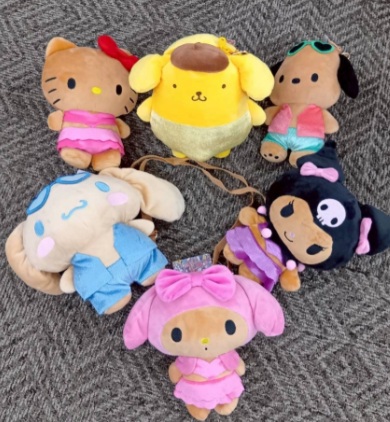 キャラクター　日焼けマスコットショルダー　15個入り