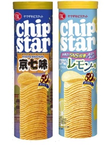 YBC チップスターＬ　京七味/瀬戸内レモン　240個入り