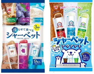 エースベーカリー　凍らせて食べるスティックシャーベット 2種アソート　320個入り