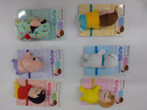 【クレヨンしんちゃん】すやすやヘアゴム　18個入り