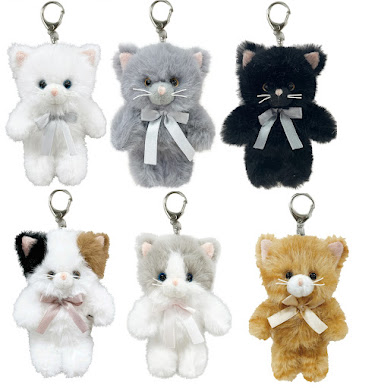 猫ぬいぐるみキーホルダー12個入り