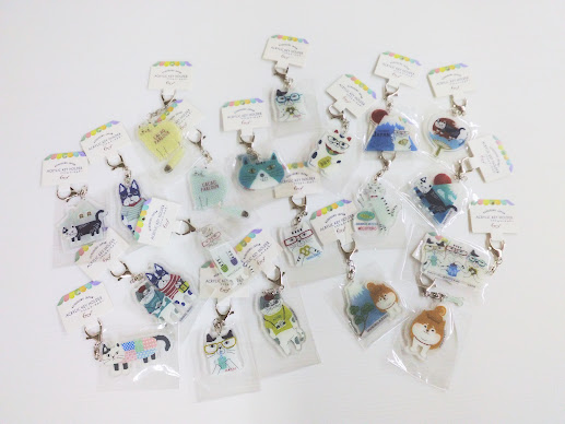 【クスグル】アクリルキーホルダー　40個入り