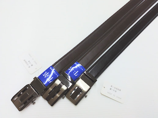 紳士牛革ベルトアソート　30個入り