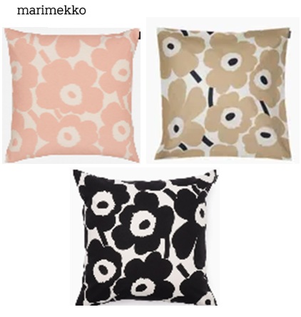 【10/1価格改定前に！】marimekko　UNIKKO CUSHION COVER 　カバー 1枚から購入可能！