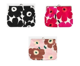 【10/1価格改定前に！】marimekko　PUOLIKAS KUKKARO　がま口 財布 　1個から購入可能！