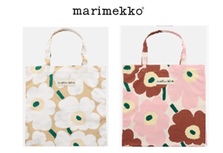 【10/1価格改定前に！】marimekko　PIENI UNIKKO　ファブリックバッグ 　1個から購入可能！