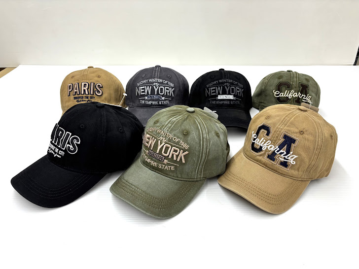 紳士ロゴキャップ　12個入り