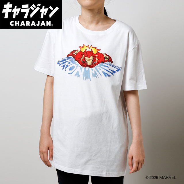 【キャラジャン】Marvel マーベル アイアンマン アイアンマン「インビンシブル」 Tシャツ 1枚から購入OK