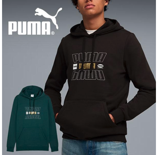 PUMA　メンズ　裏起毛プルパーカー　12枚入り